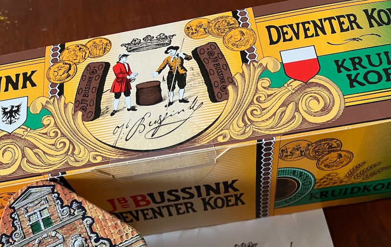 Deventer koek, waarover verteld wordt in de stadswandeling StoryTrail Deventer